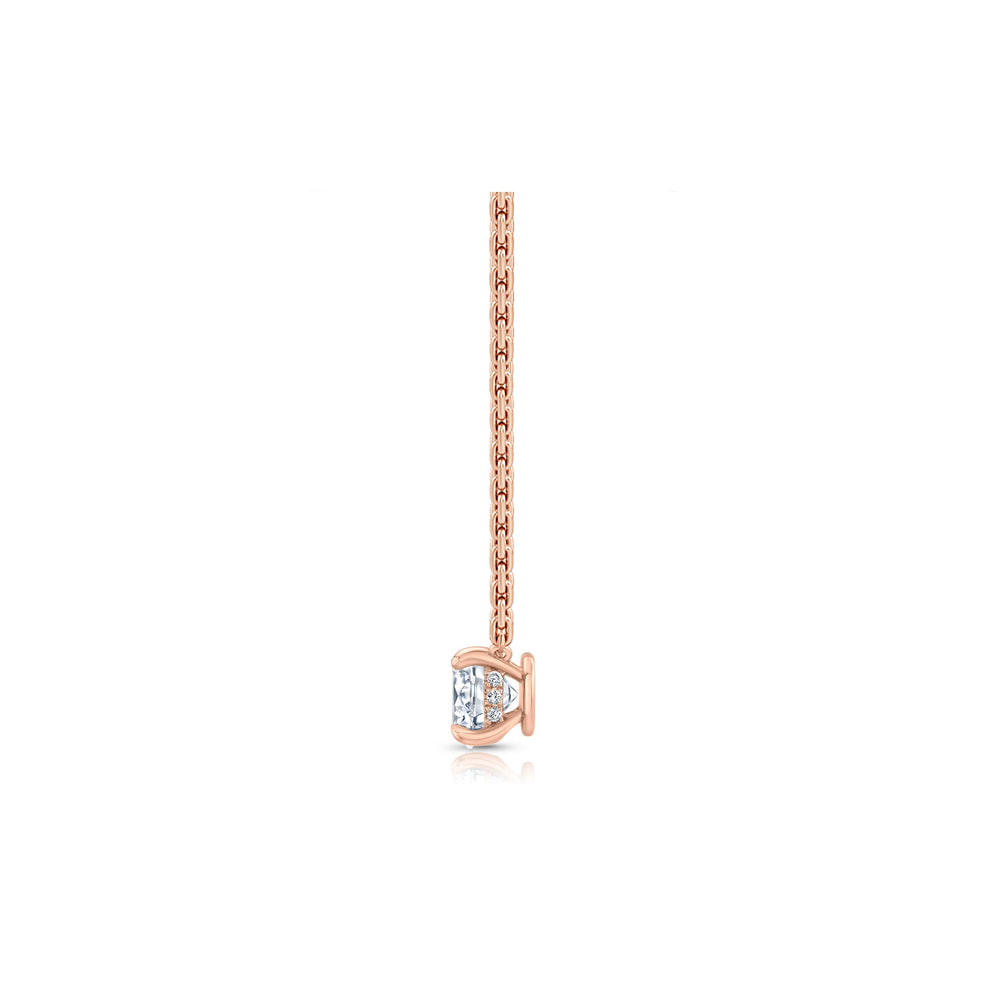 Chelsea Lab Diamond Round Brilliant Pendant image 32