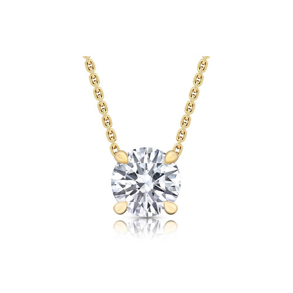 Chelsea Lab Diamond Round Brilliant Pendant image 29