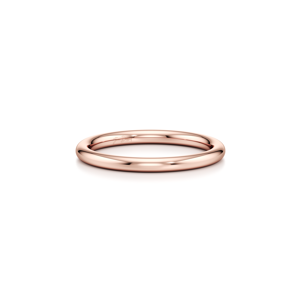 Kate High Polish Wedding Band image 7
