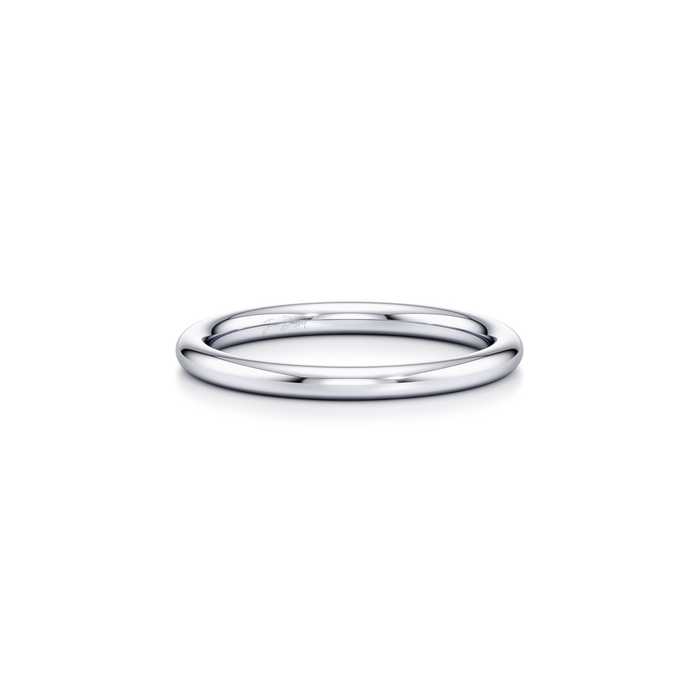 Kate High Polish Wedding Band image 1