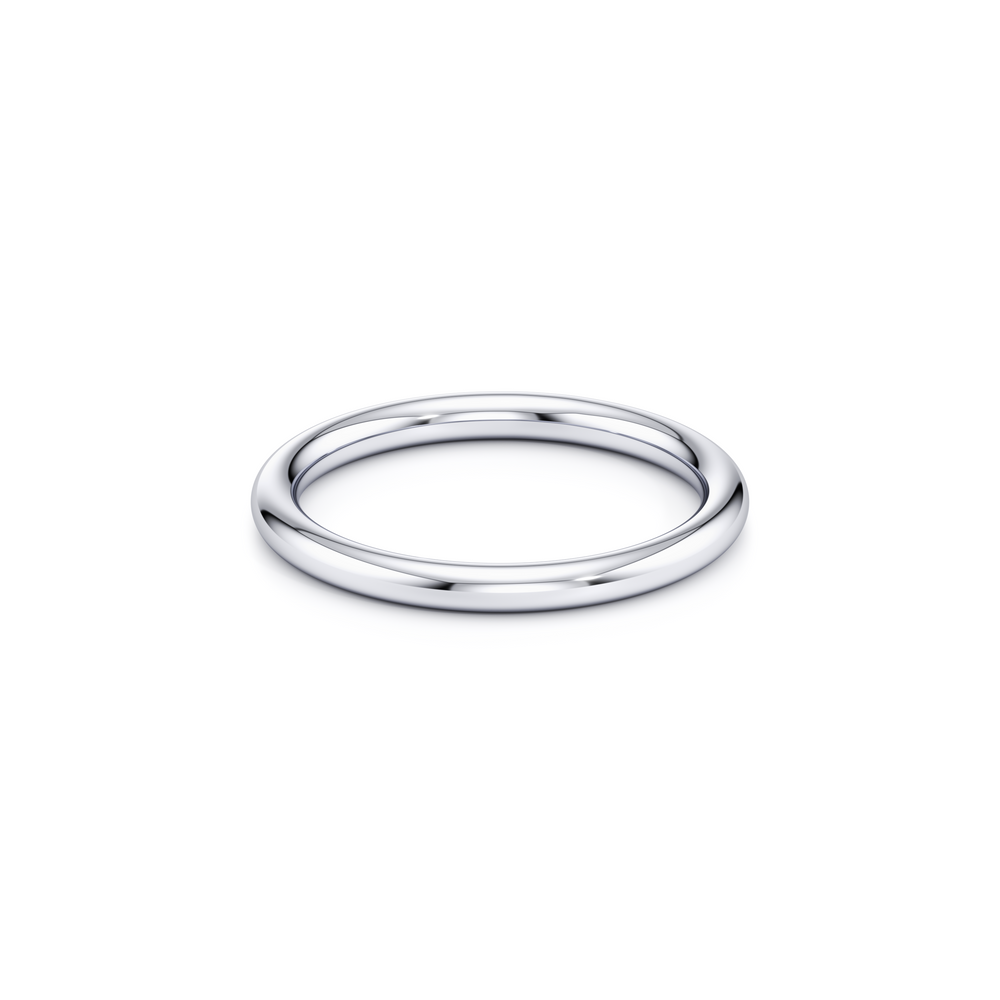Kate High Polish Wedding Band image 2