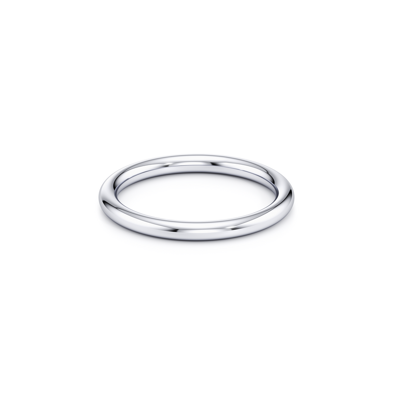 Kate High Polish Wedding Band image 2
