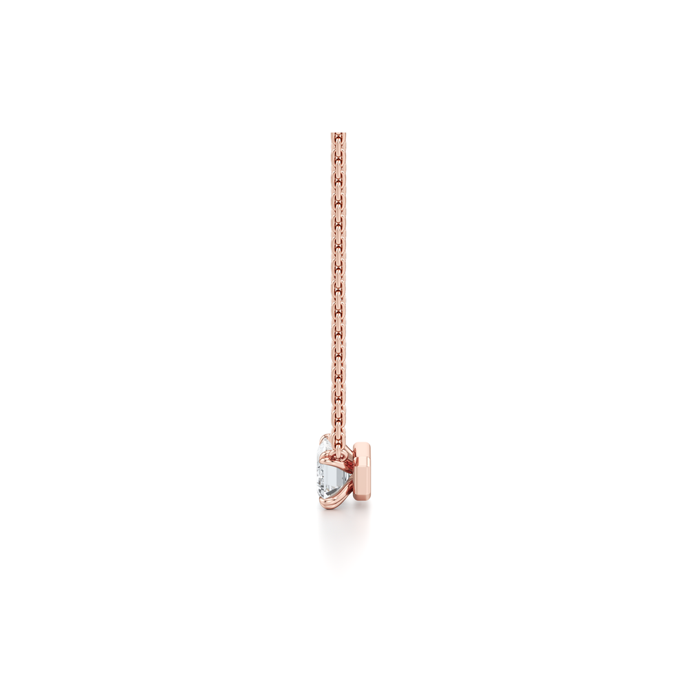 Elle Lab Diamond Emerald Pendant image 8