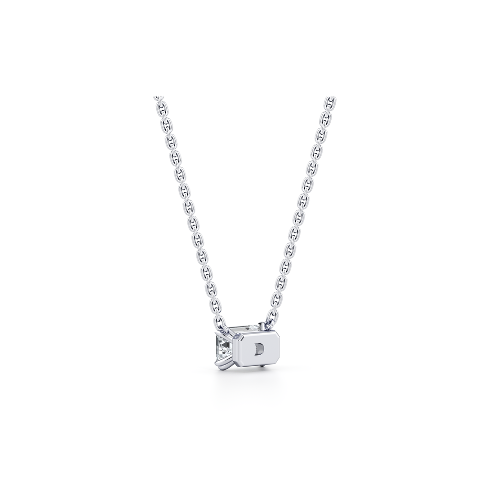 Elle Lab Diamond Emerald Pendant image 12