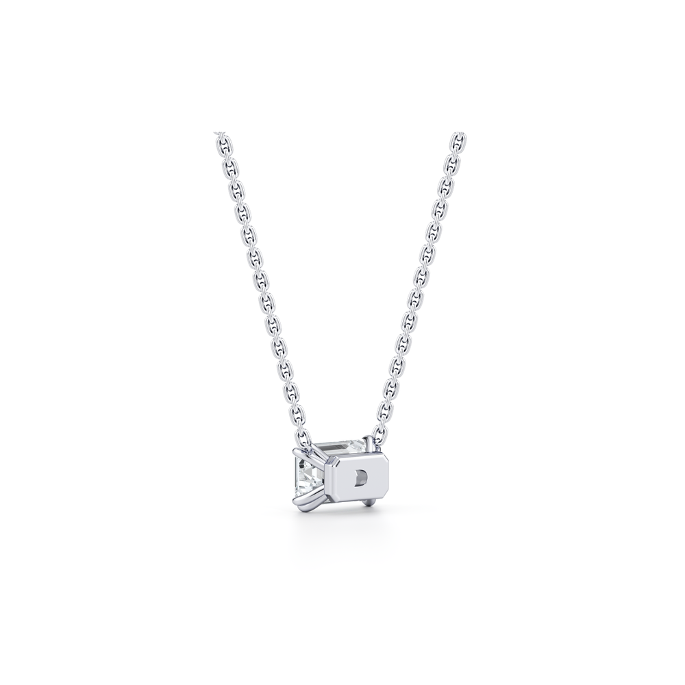 Elle Lab Diamond Emerald Pendant image 15