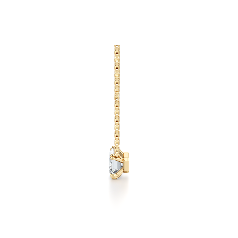 Elle Lab Diamond Emerald Pendant image 29
