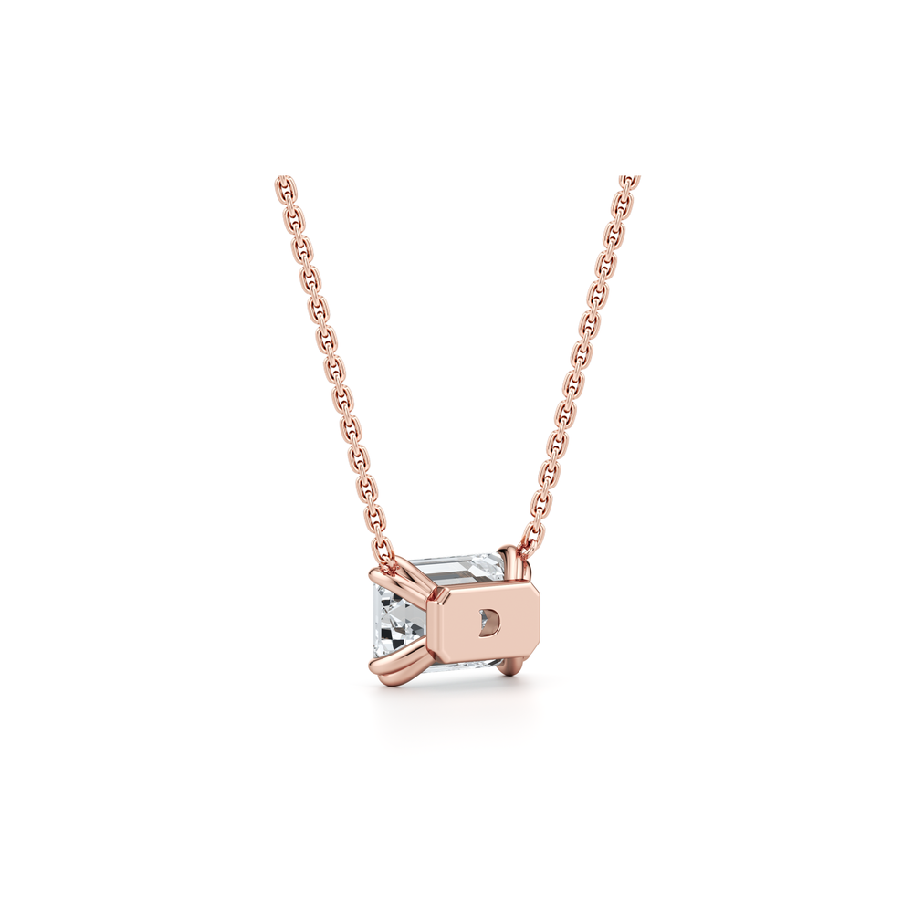 Elle Lab Diamond Emerald Pendant image 45