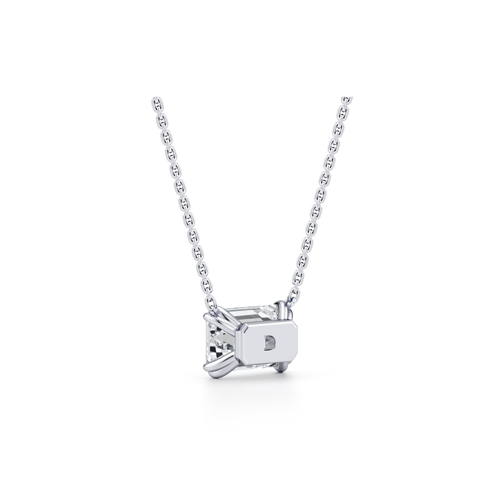 Elle Lab Diamond Emerald Pendant image 48