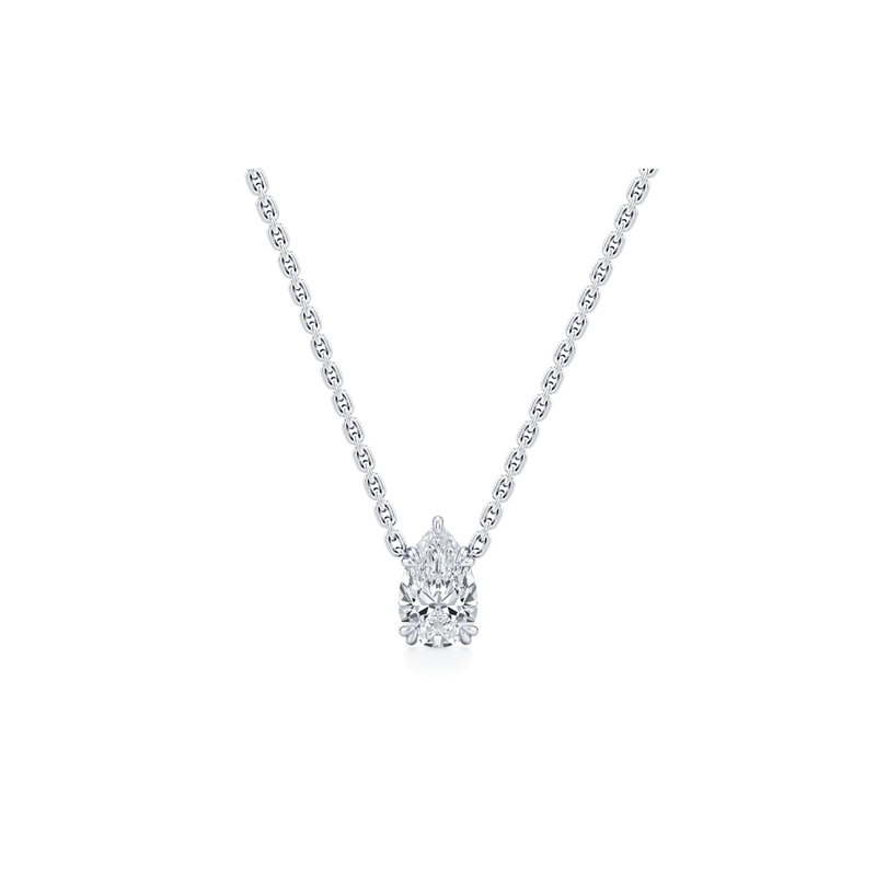 Elle Lab Diamond Pear Pendant image 1