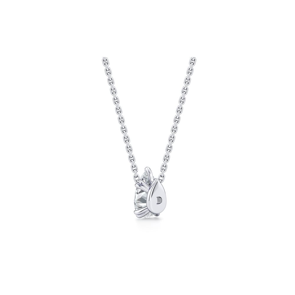 Elle Pear Pendant 1.5 CTW Front View