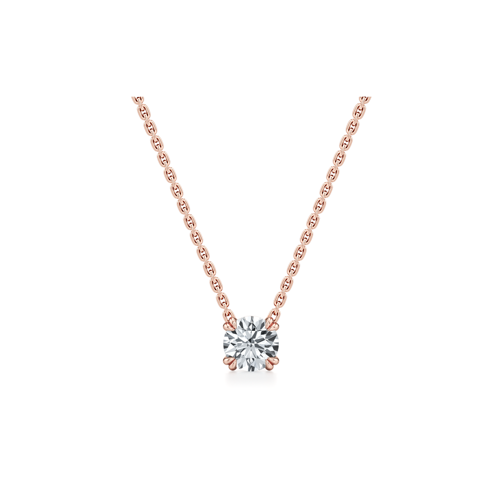 Elle Round Brilliant Pendant image 7