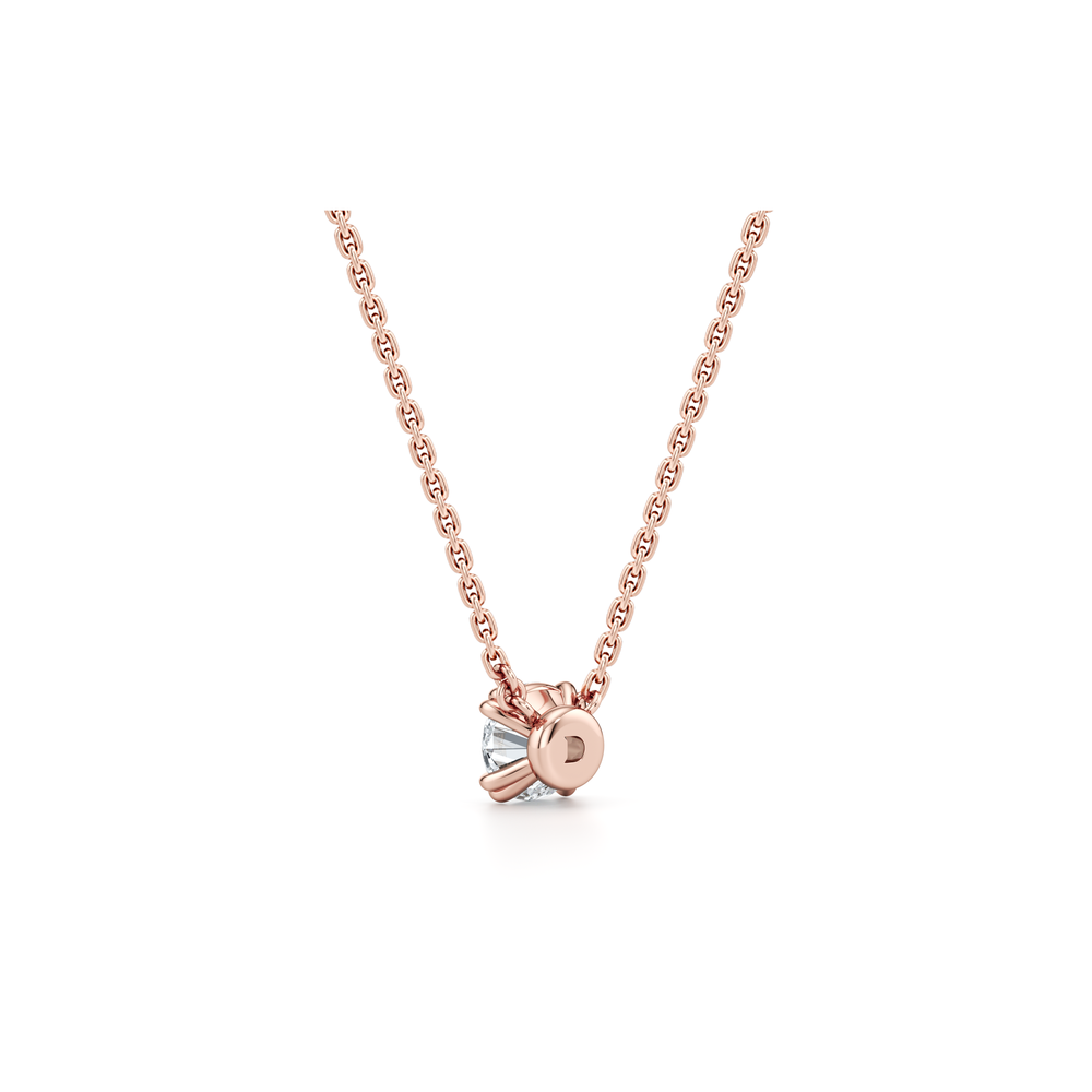 Elle Round Brilliant Pendant image 9