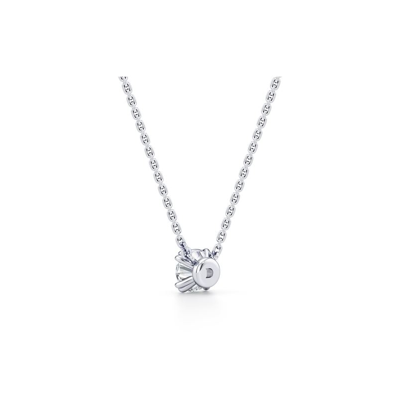 Elle Round Brilliant Pendant image 3