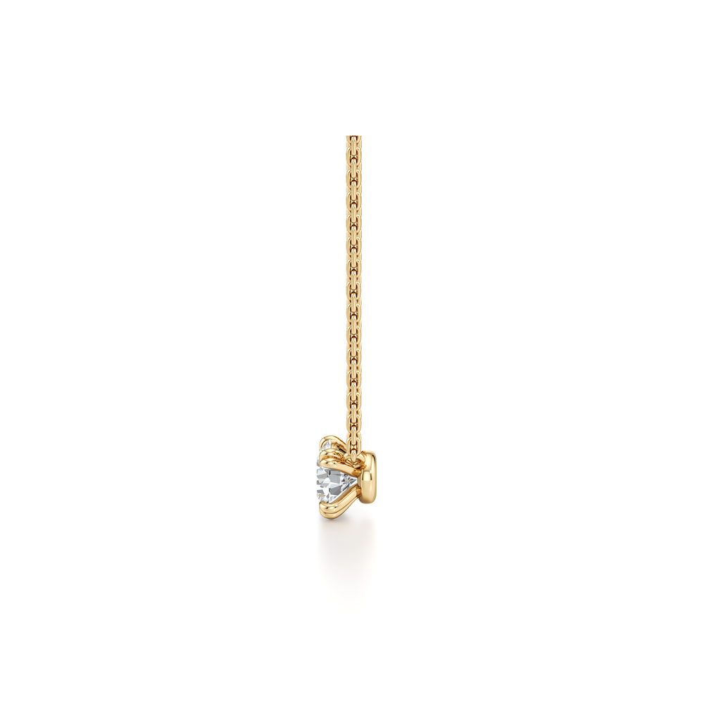 Elle Round Brilliant Pendant image 5