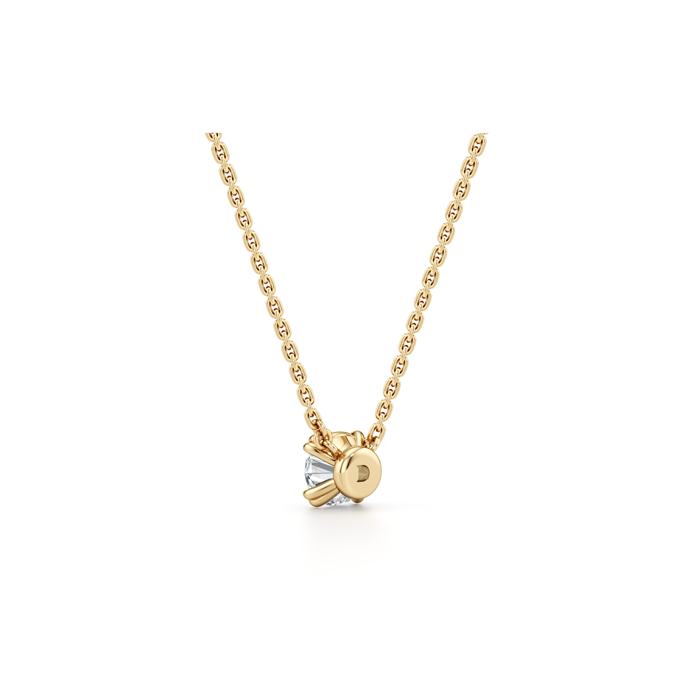 Elle Round Brilliant Pendant image 6