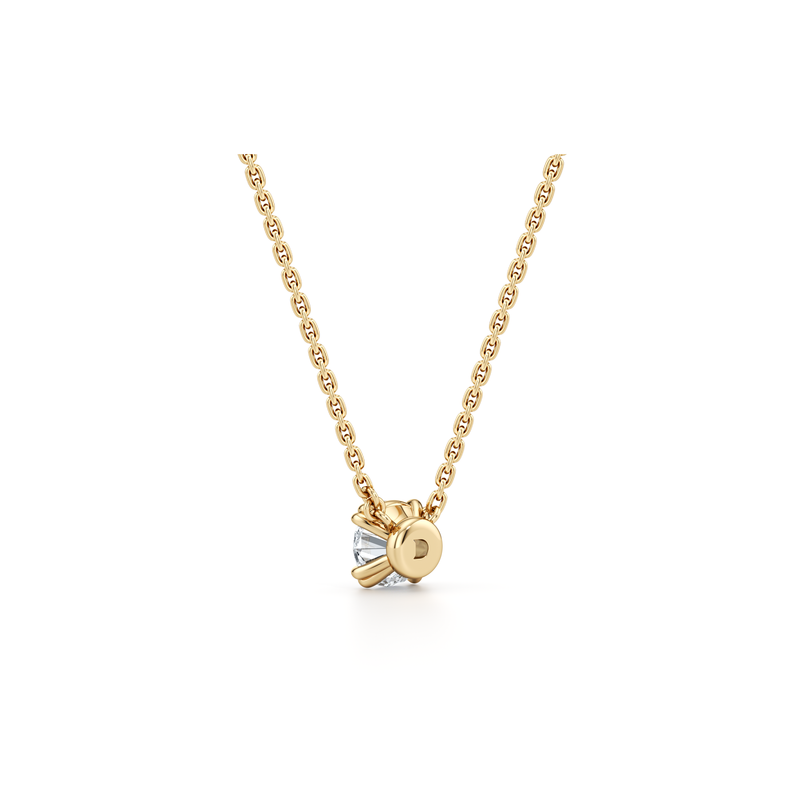 Elle Round Brilliant Pendant image 6