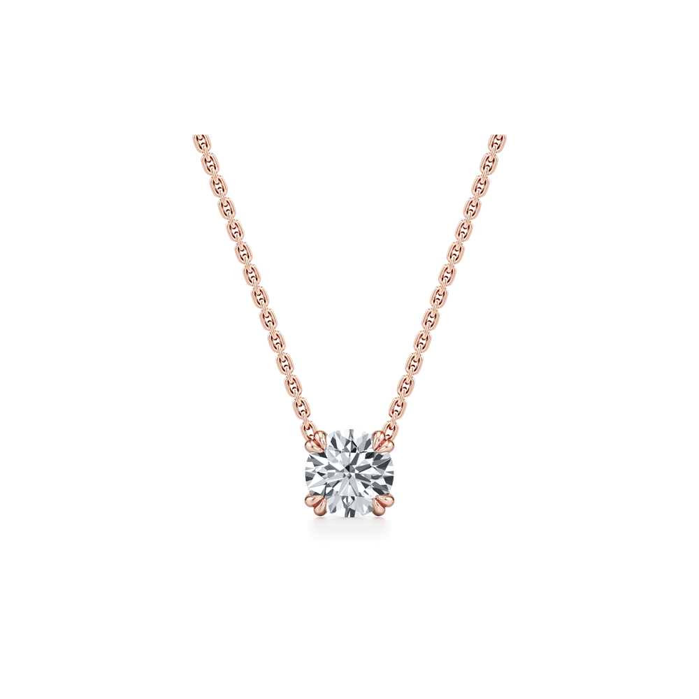 Elle Round Brilliant Pendant image 16