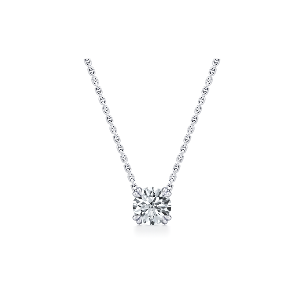 Elle Round Brilliant Pendant image 46