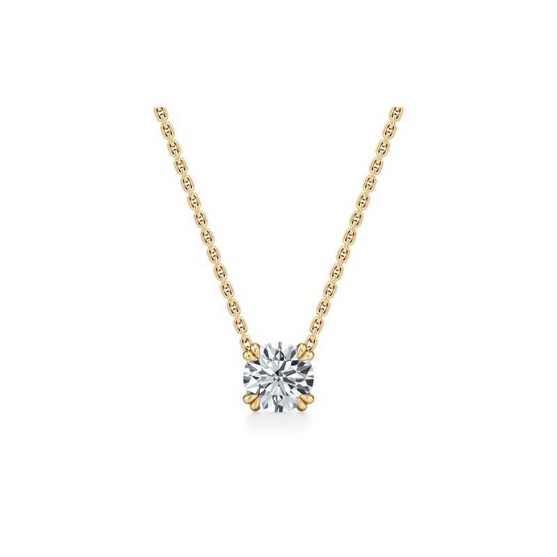 Elle Round Brilliant Pendant image 13