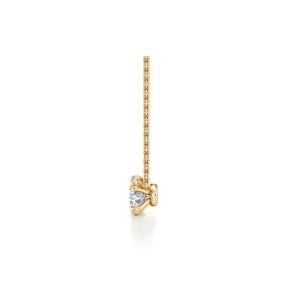 Elle Round Brilliant Pendant image 14