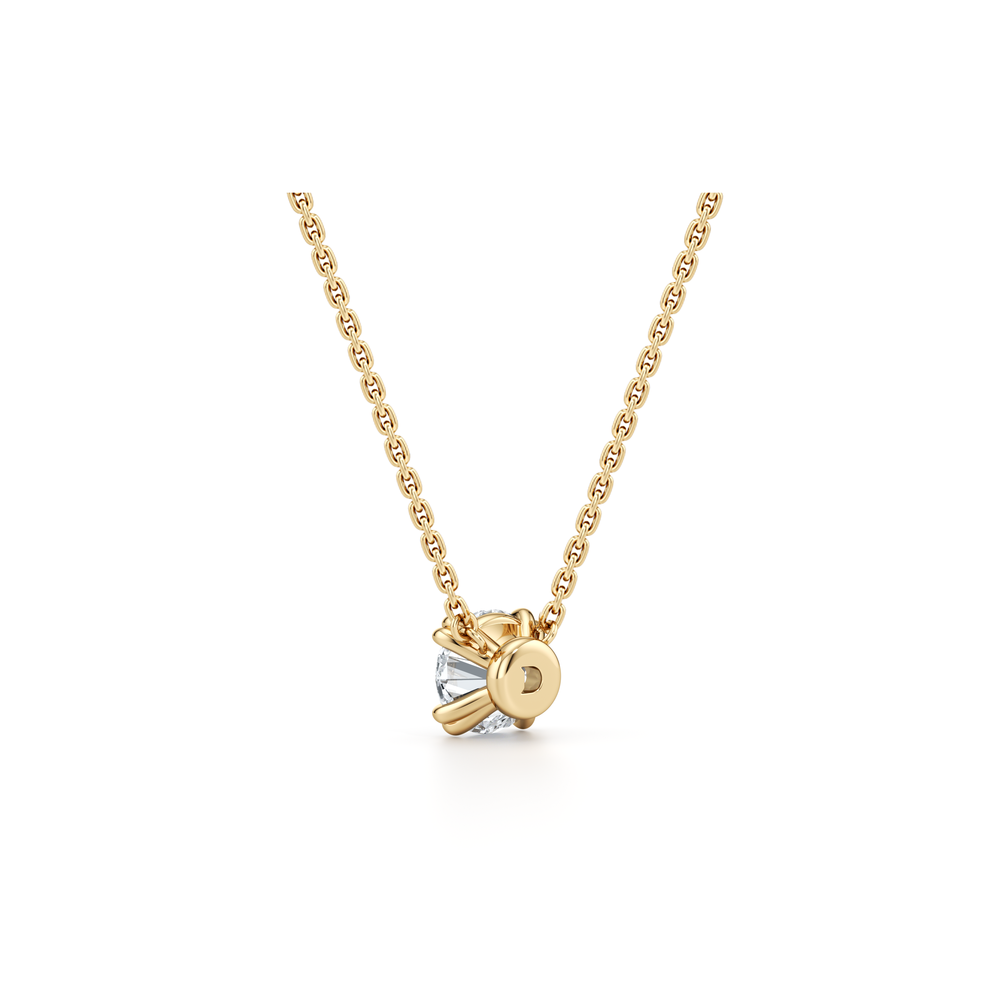 Elle Round Brilliant Pendant image 15