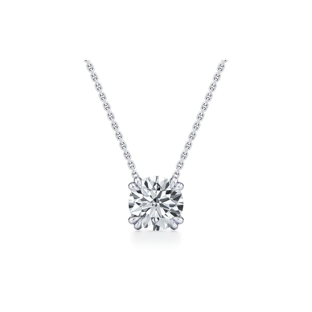 Elle Round Brilliant Pendant image 19