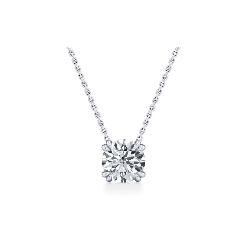 Elle Round Brilliant Pendant image 19