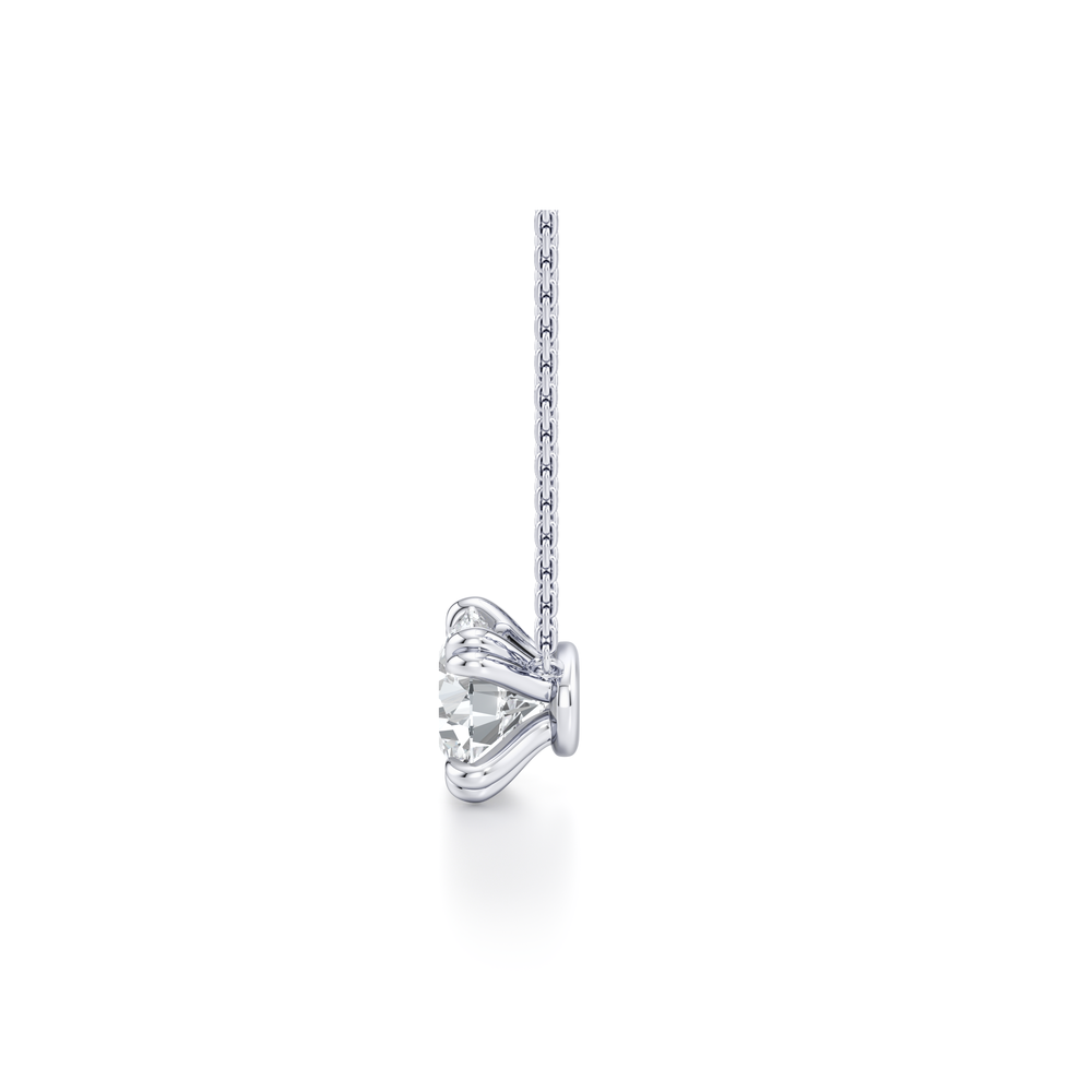 Elle Round Brilliant Pendant image 20