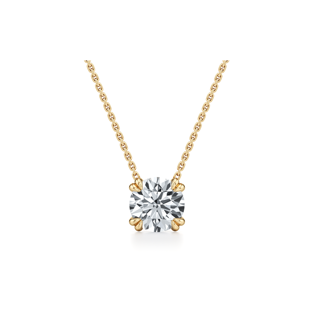 Elle Round Brilliant Pendant image 22