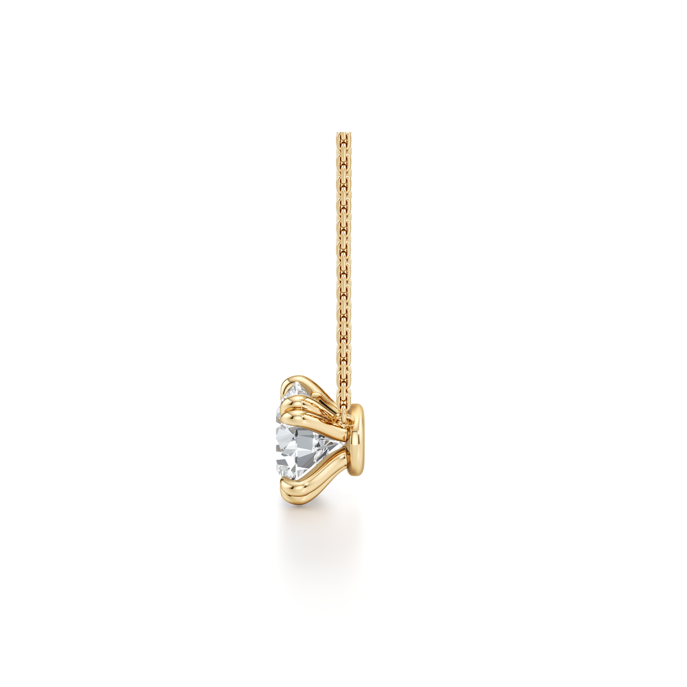 Elle Round Brilliant Pendant image 23