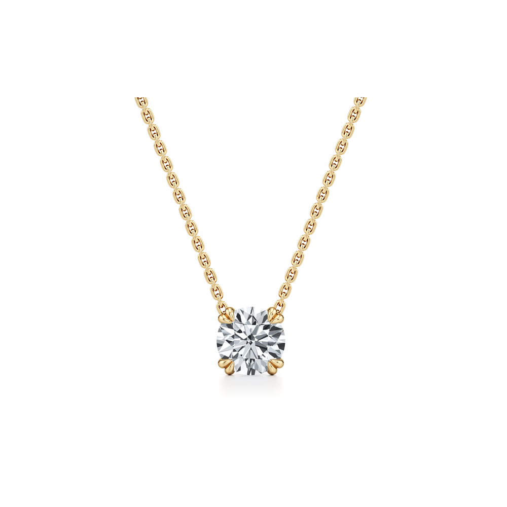 Elle Round Brilliant Pendant image 34
