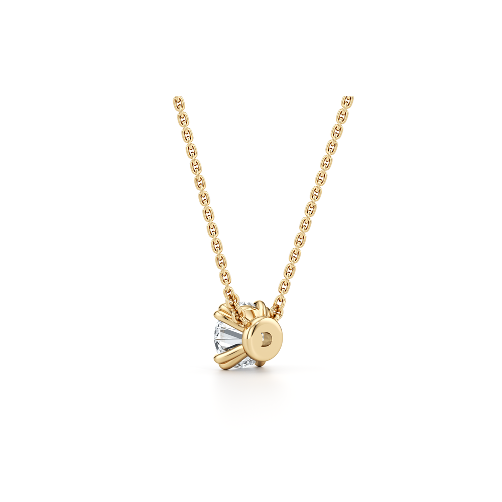 Elle Round Brilliant Pendant image 36