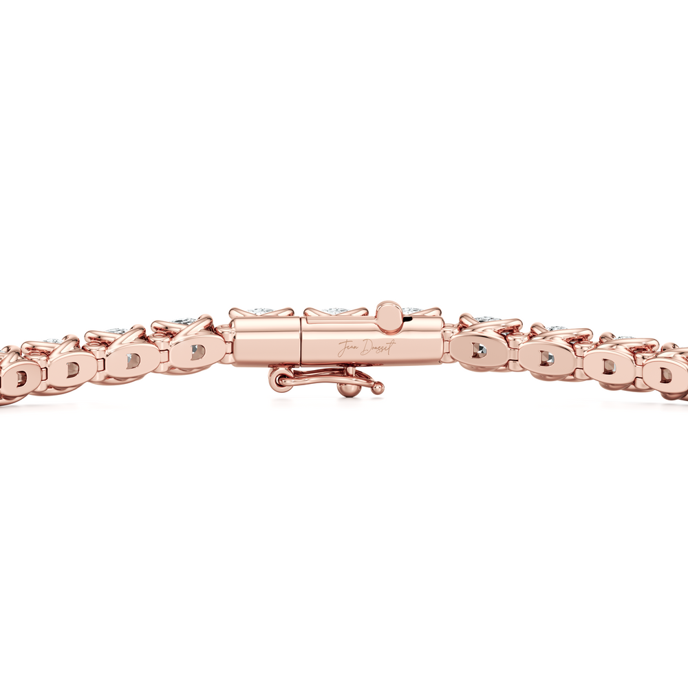 Elle Oval Lab Diamond Tennis Bracelet image 13