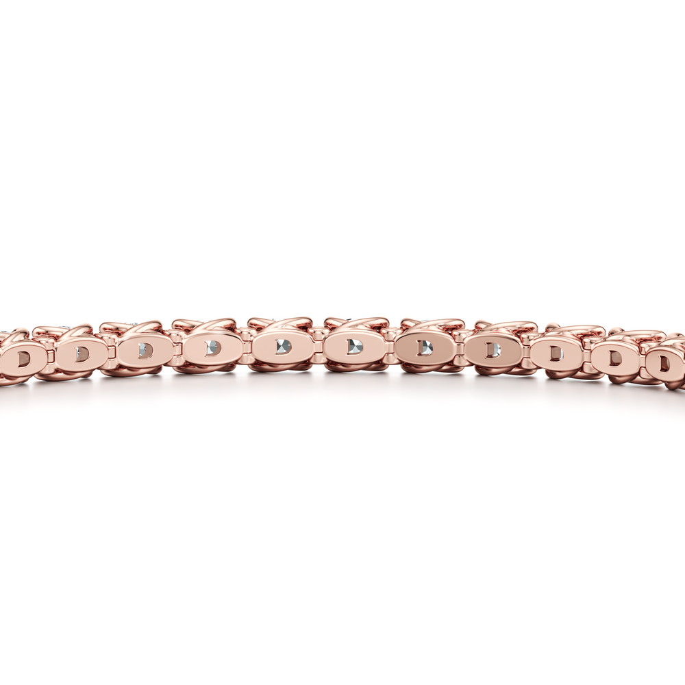 Elle Oval Lab Diamond Tennis Bracelet image 15