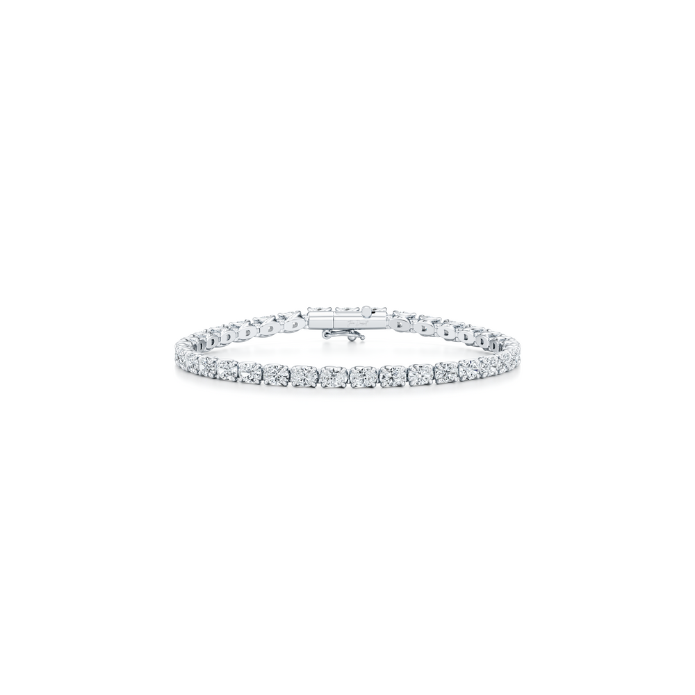 Elle Oval Lab Diamond Tennis Bracelet image 16