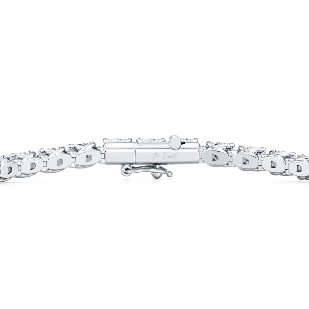 Elle Oval Lab Diamond Tennis Bracelet image 3