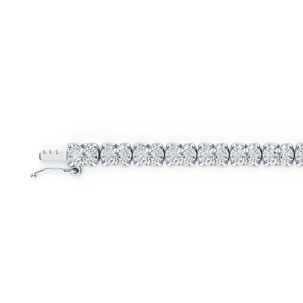 Elle Oval Lab Diamond Tennis Bracelet image 19