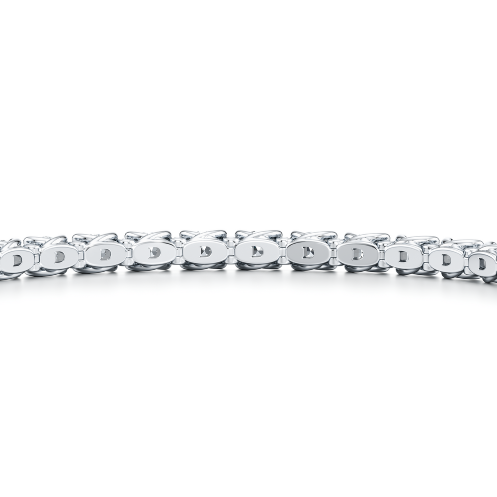 Elle Oval Lab Diamond Tennis Bracelet image 5