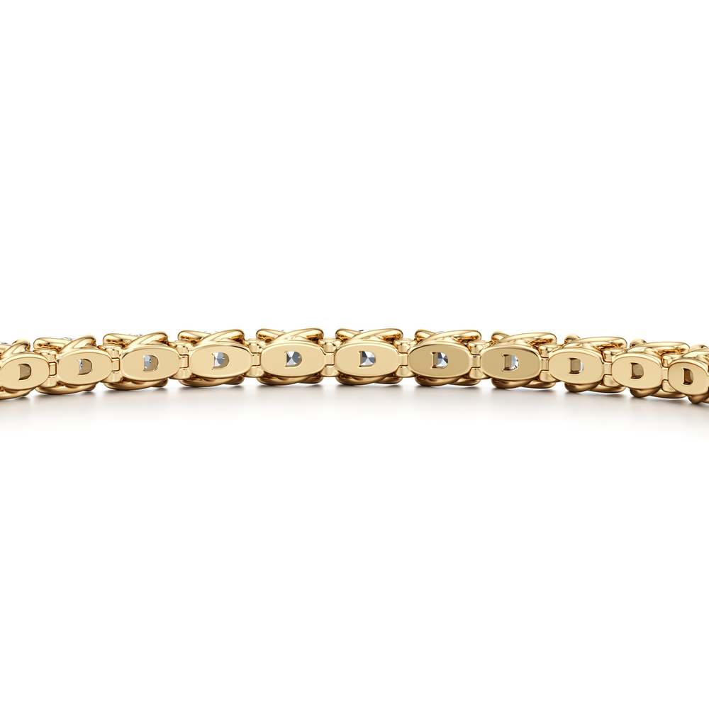 Elle Oval Lab Diamond Tennis Bracelet image 10