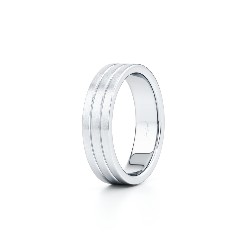 Modern Pinstripe Men's Band image 1