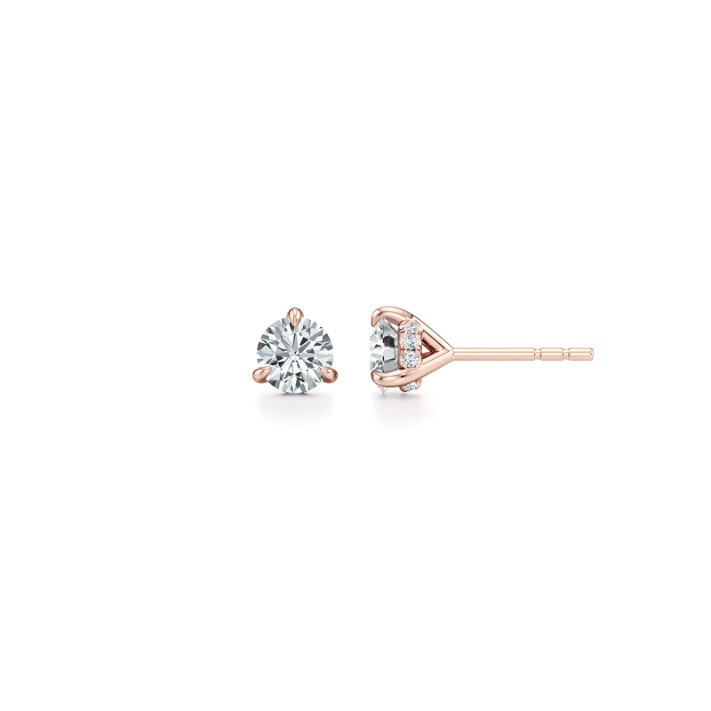 Chelsea Lab Diamond Round Brilliant Martini Studs image 8