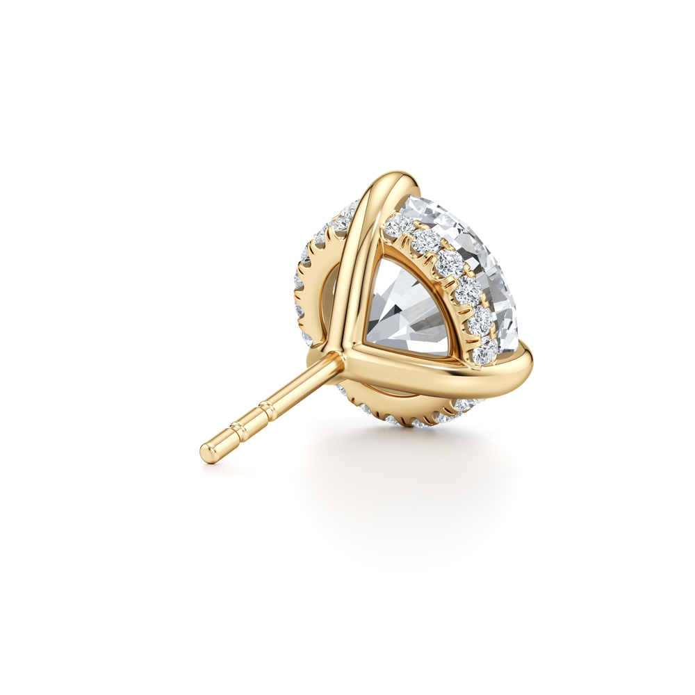 18k Yellow Gold 6 CTW Pair