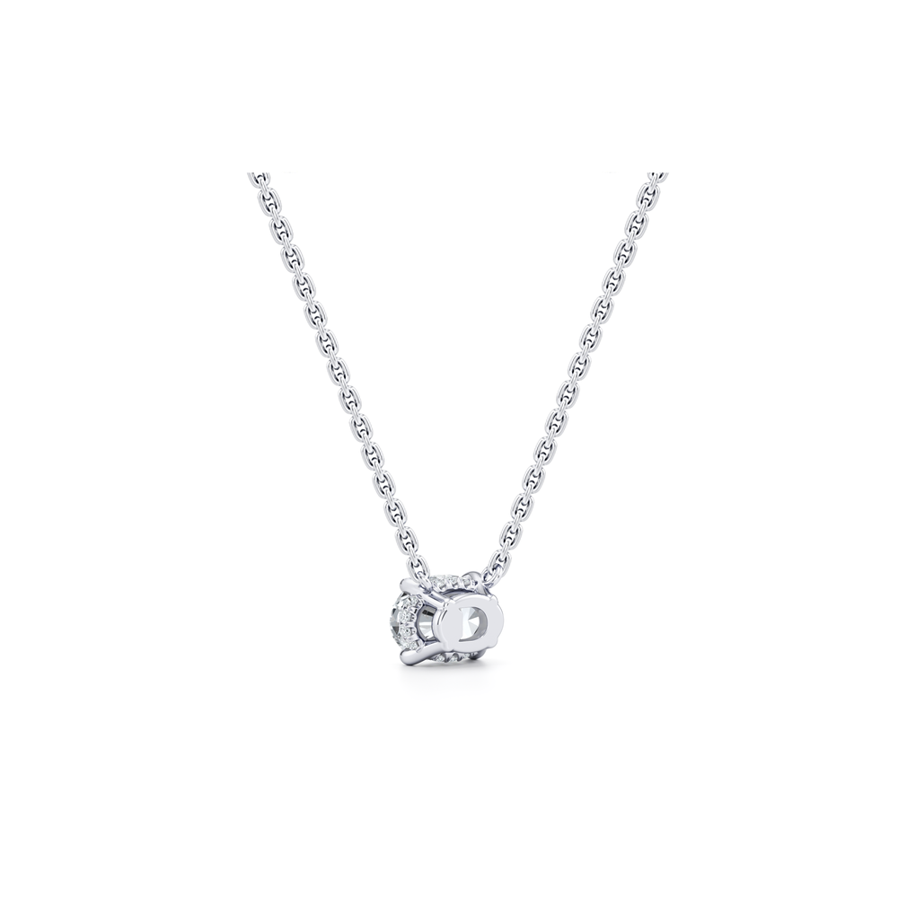Chelsea Lab Diamond Oval Pendant image 15