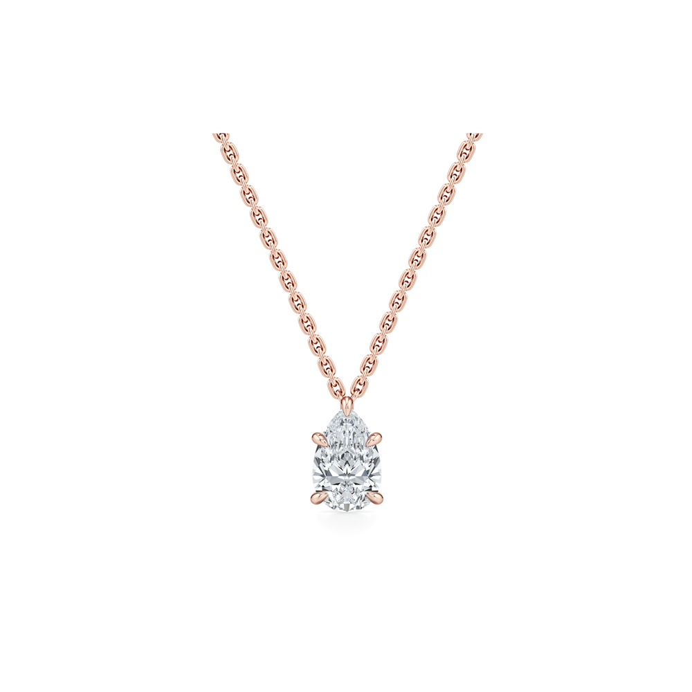 Chelsea Lab Diamond Pear Pendant image 9