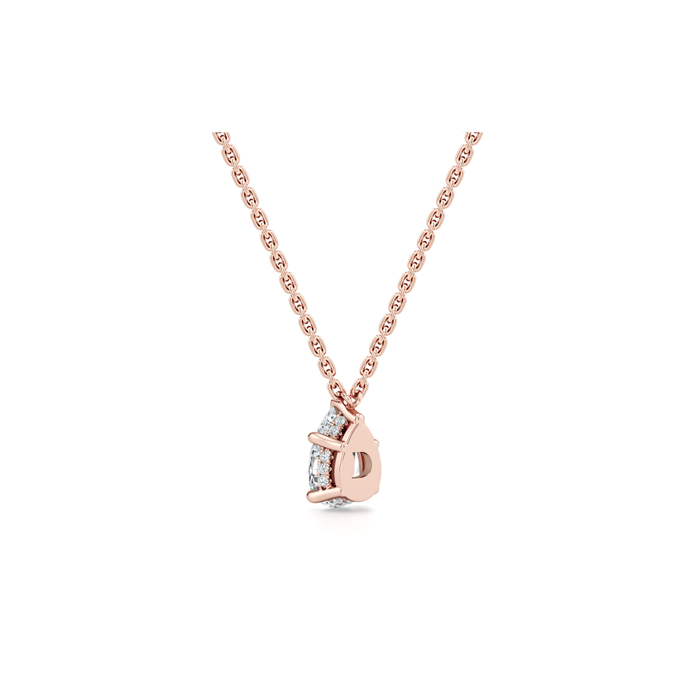 Chelsea Lab Diamond Pear Pendant image 11