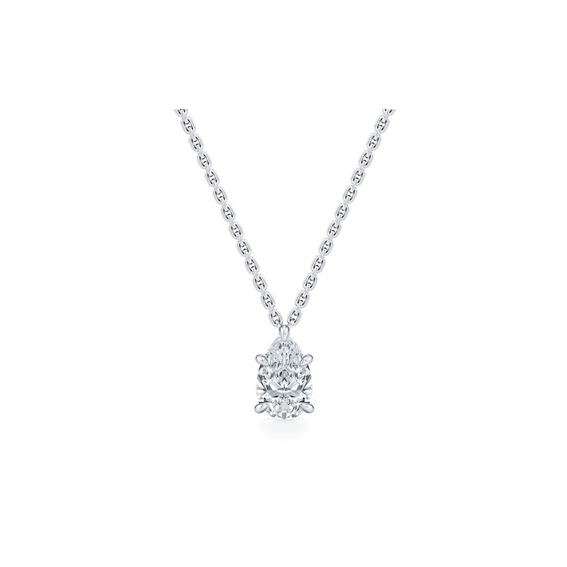 Chelsea Lab Diamond Pear Pendant image 1