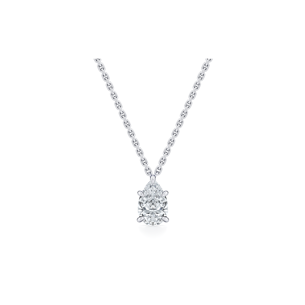 Chelsea Lab Diamond Pear Pendant image 13