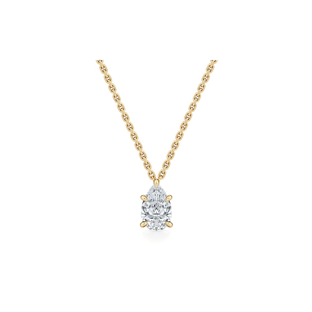 Chelsea Lab Diamond Pear Pendant image 5