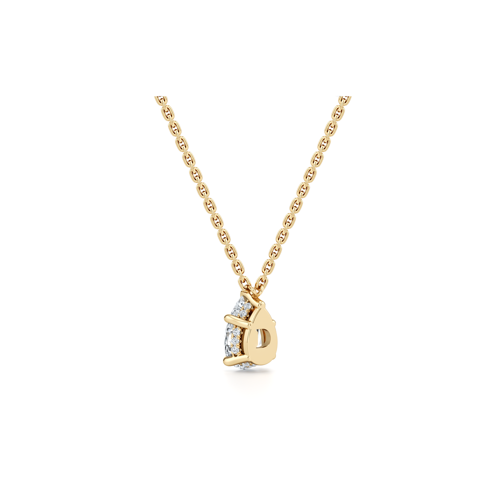 Chelsea Lab Diamond Pear Pendant image 7