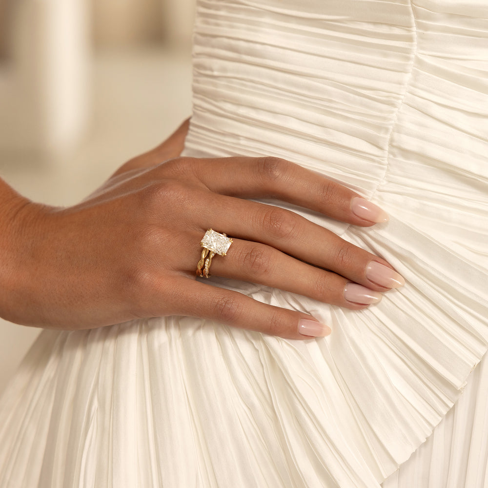 Ivy High Polish Wedding Band image 12